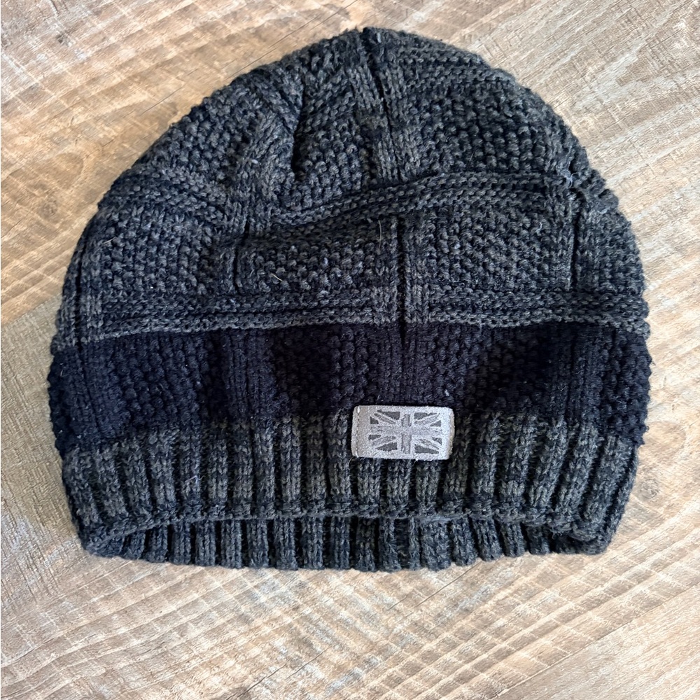 Stylish Gray Knit Beanie